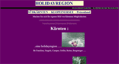 Desktop Screenshot of holidayregion.at